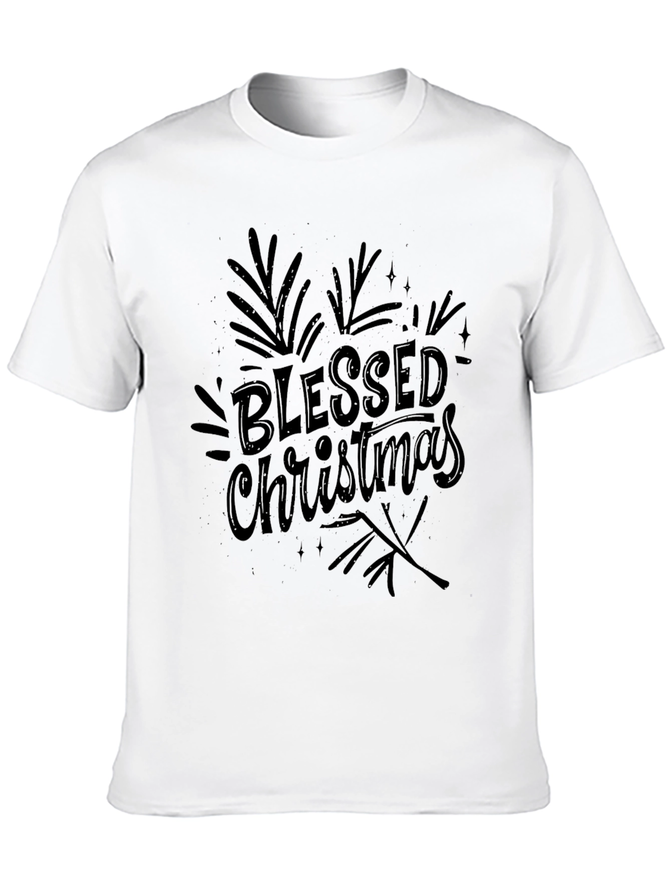 Blessed Christmas Graphic Tee - Holiday Style