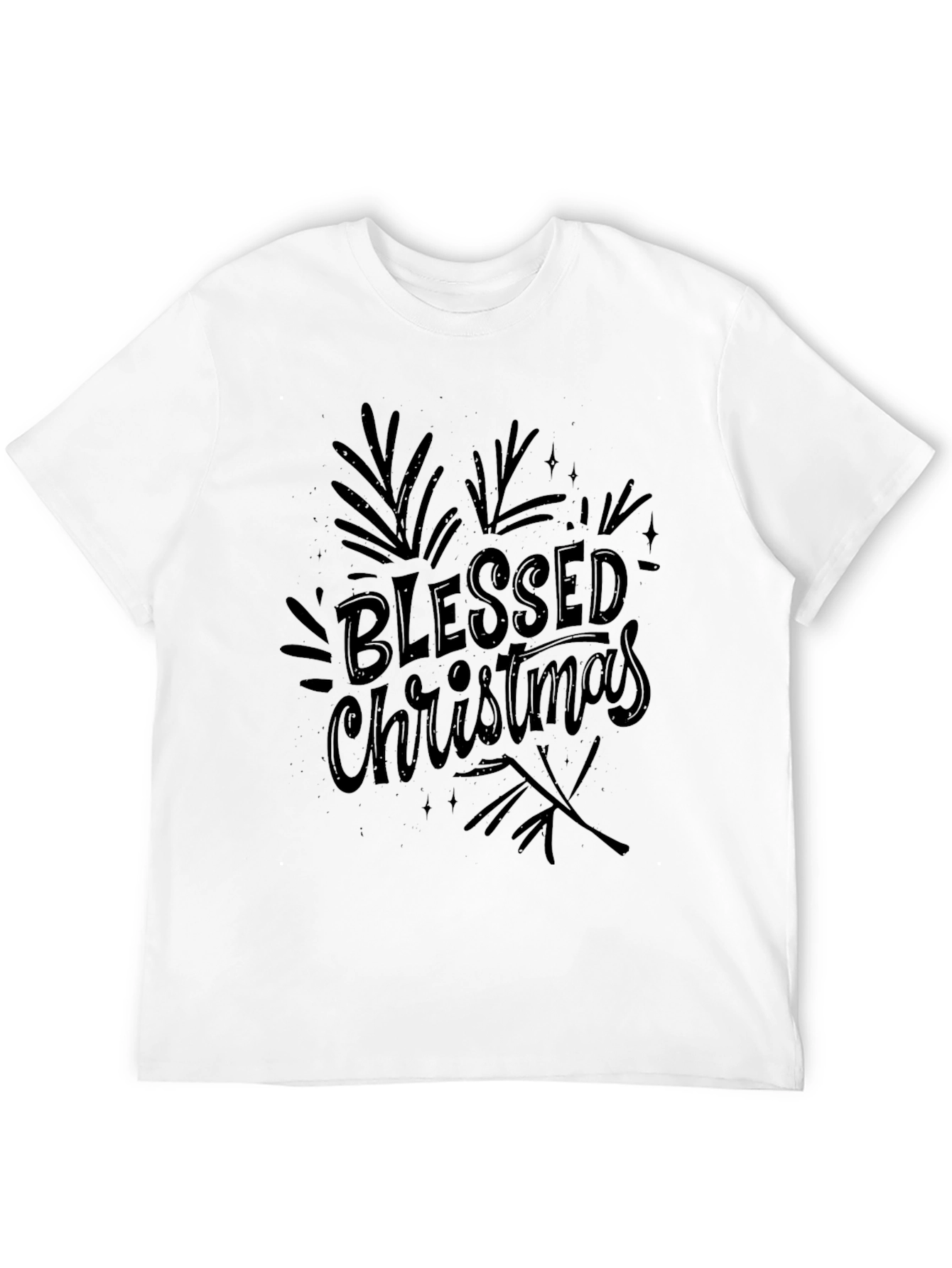 Blessed Christmas Graphic Tee - Holiday Style