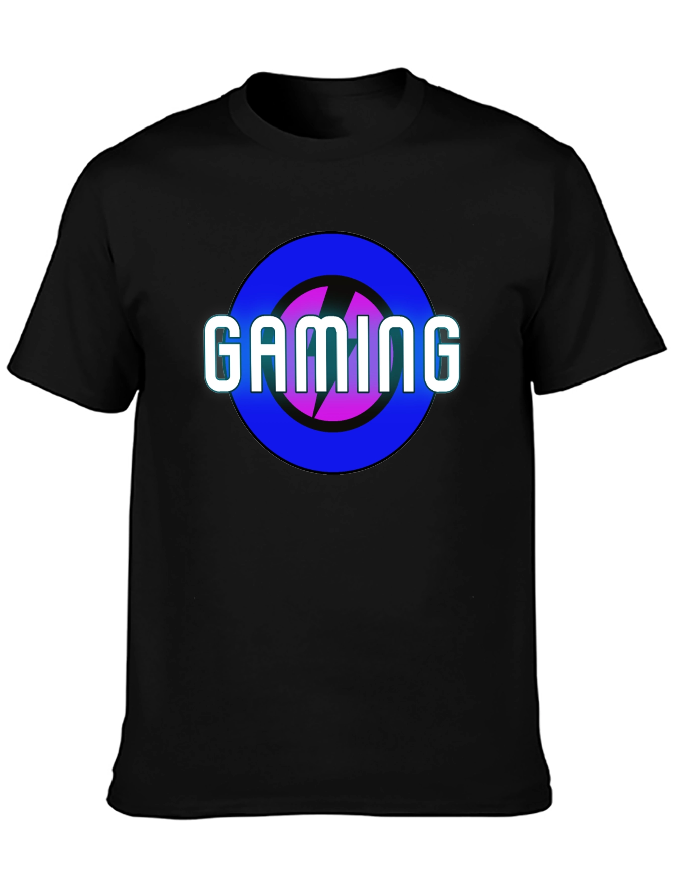 Gaming T-Shirt - Electric Bolt Design