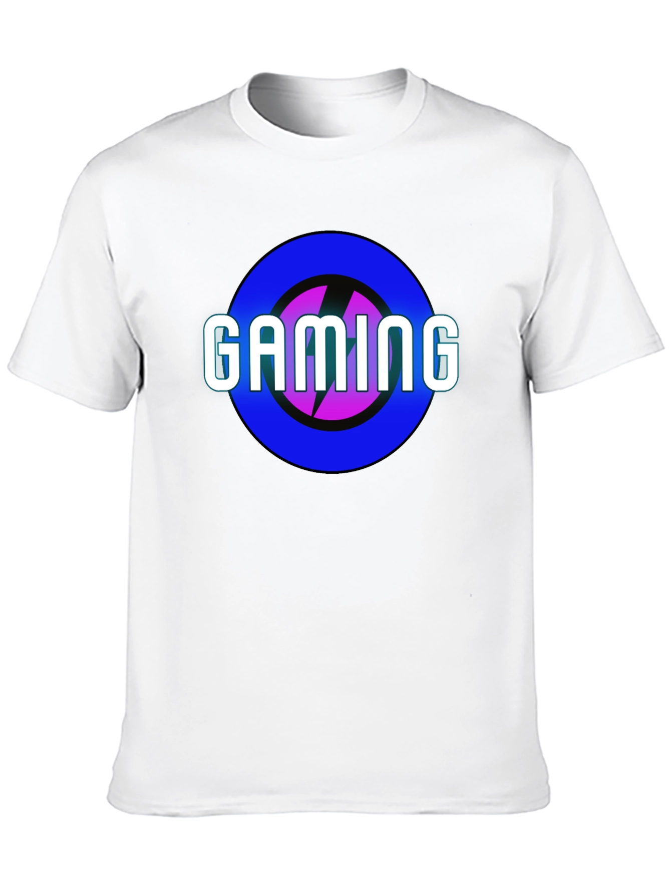 Gaming T-Shirt - Electric Bolt Design