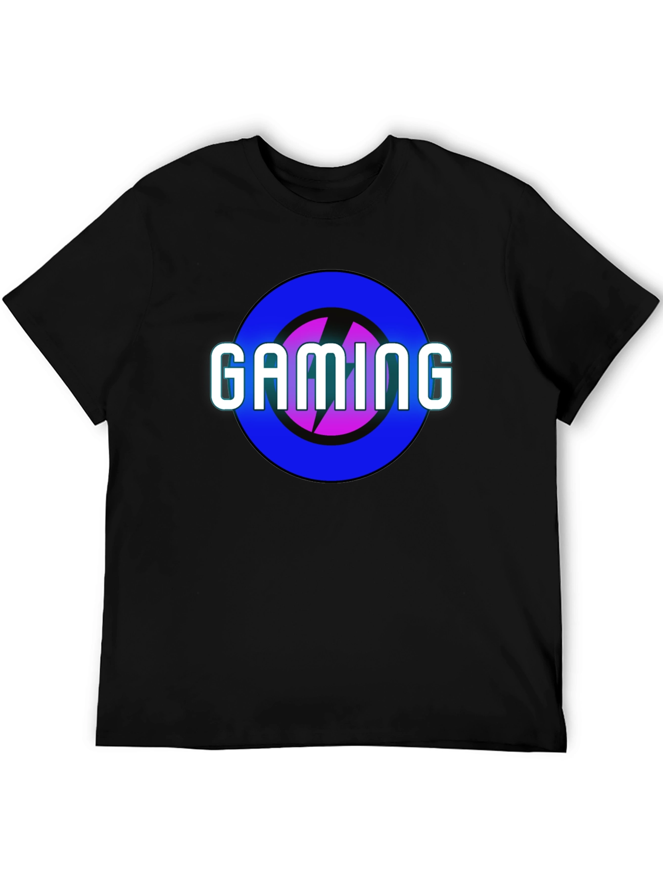 Gaming T-Shirt - Electric Bolt Design