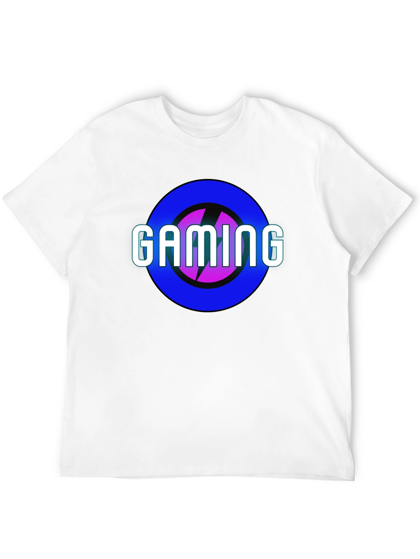Gaming T-Shirt - Electric Bolt Design