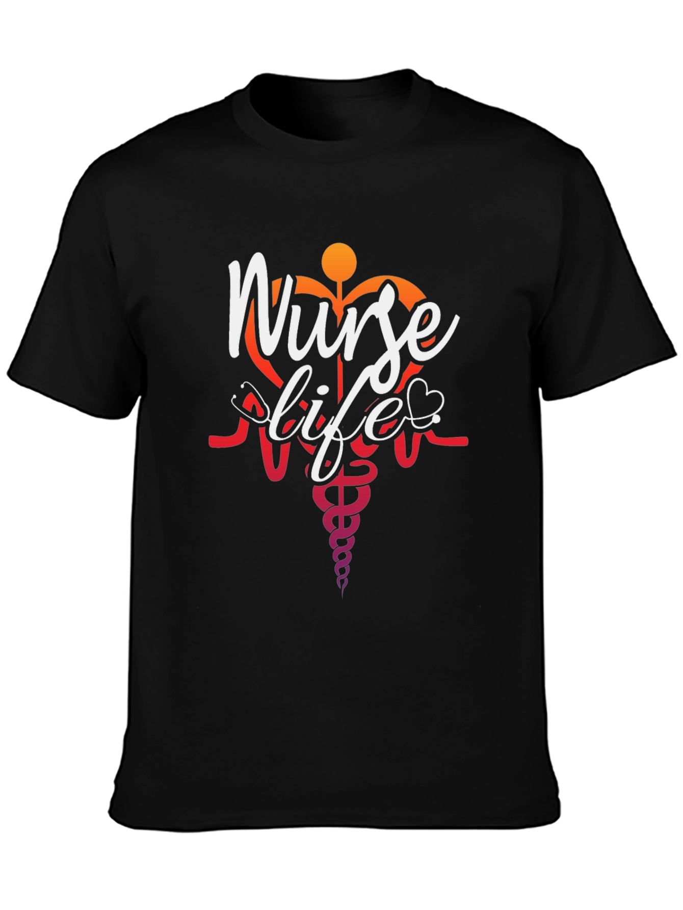 Nurse Life Graphic T-Shirt
