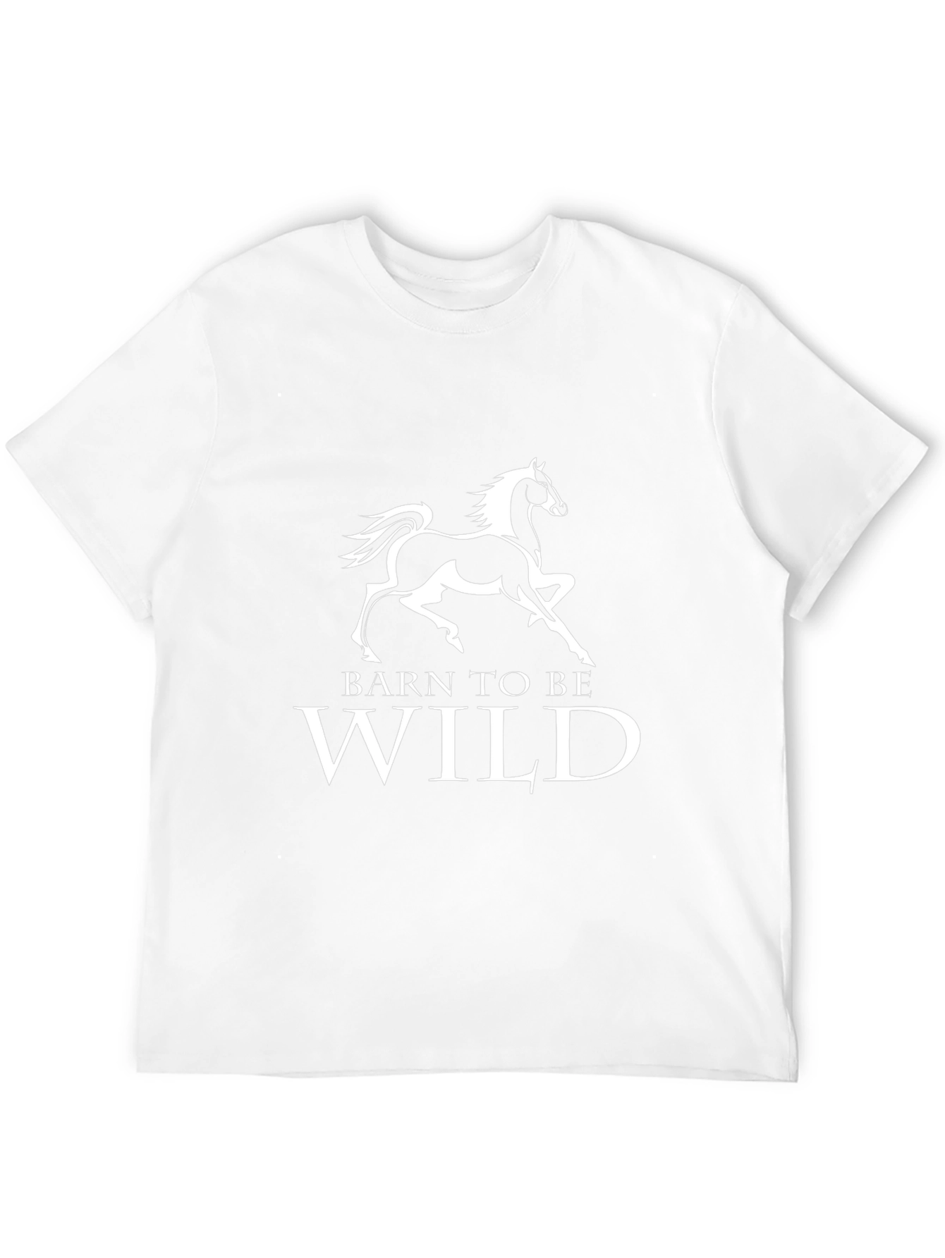 Barn to Be Wild Graphic Tee - Black