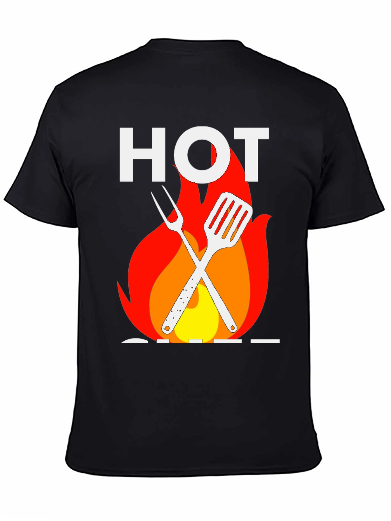Hot Chef Graphic T-Shirt - Grill Master Tee