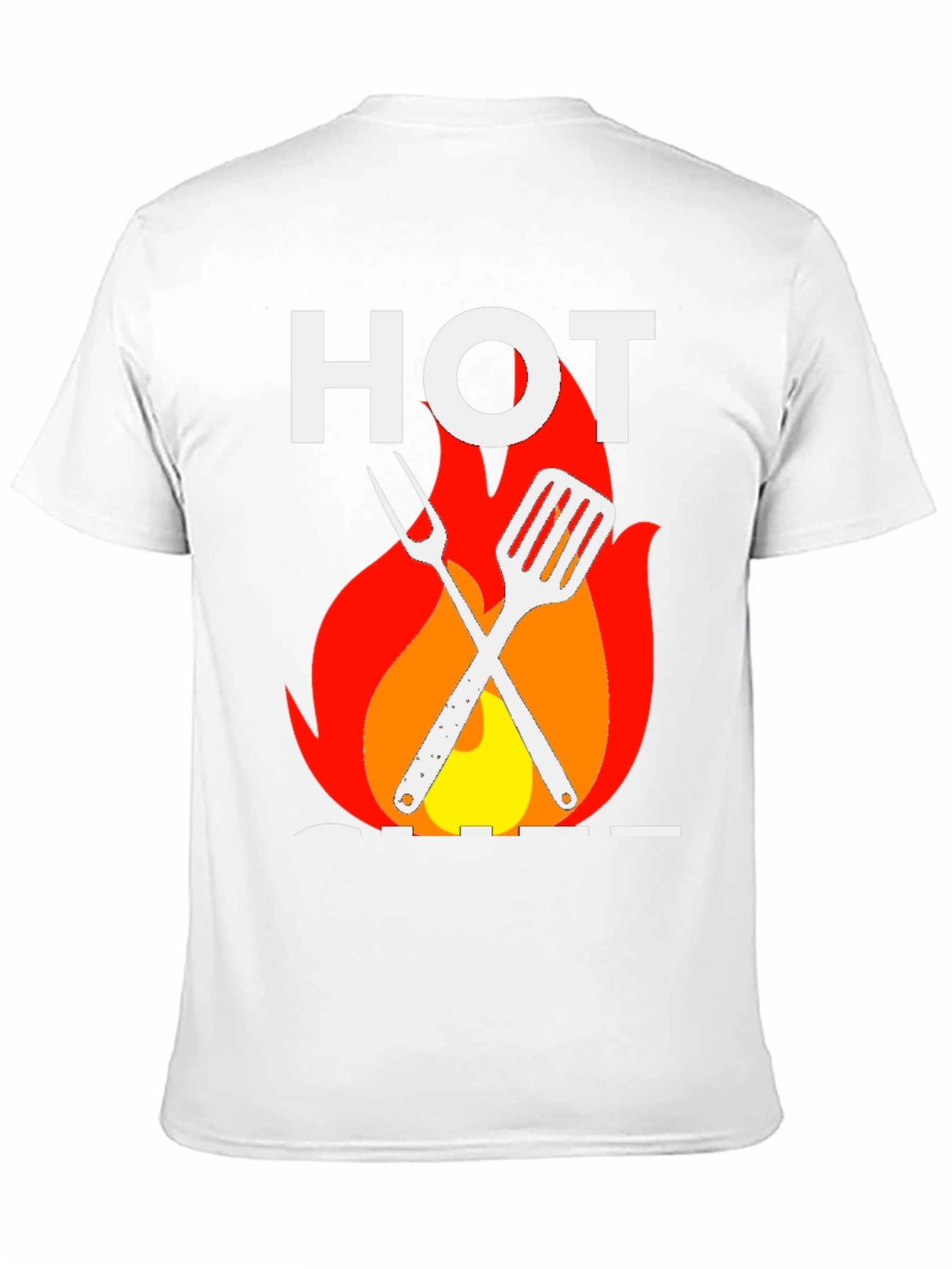 Hot Chef Graphic T-Shirt - Grill Master Tee