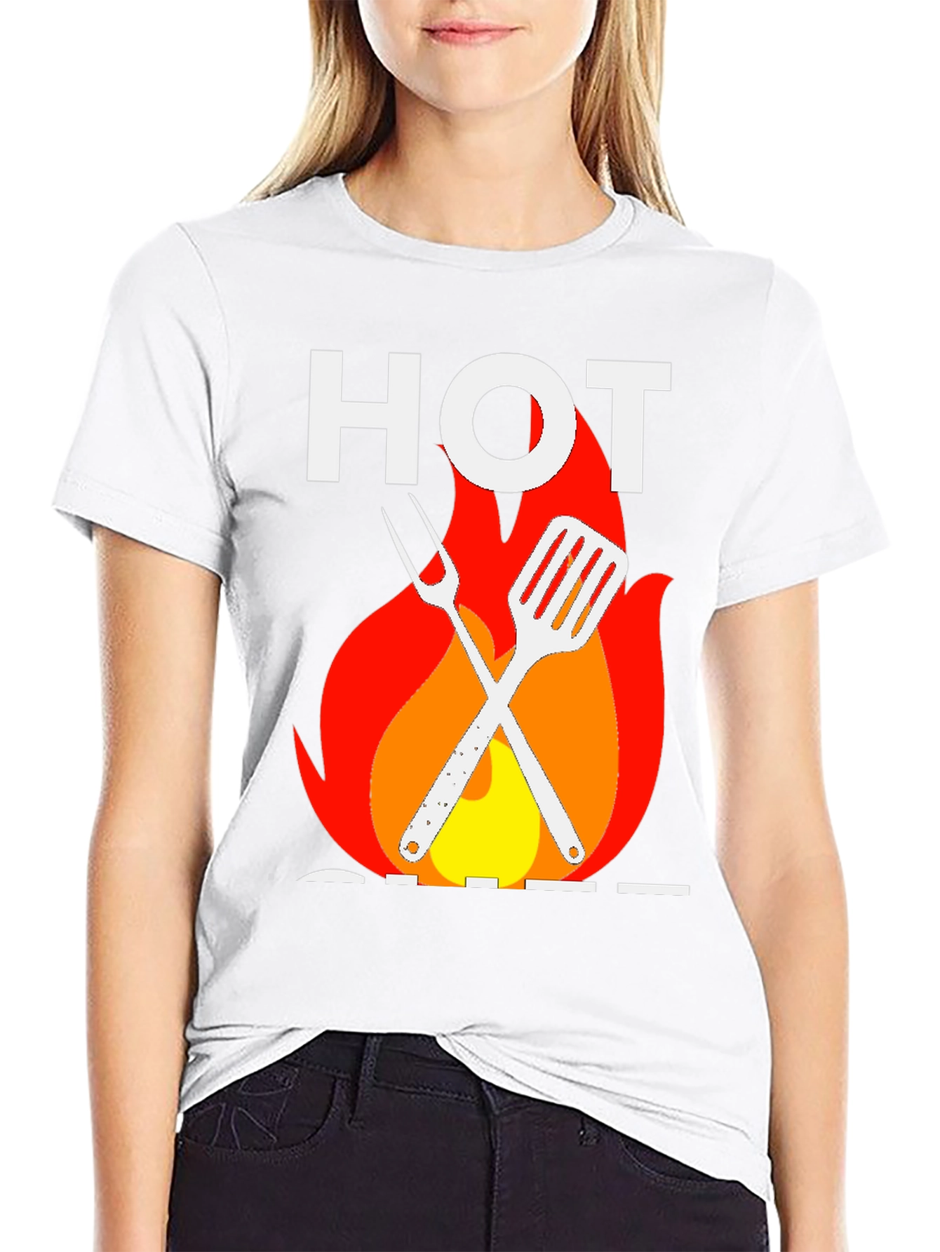 Hot Chef Graphic T-Shirt - Grill Master Tee