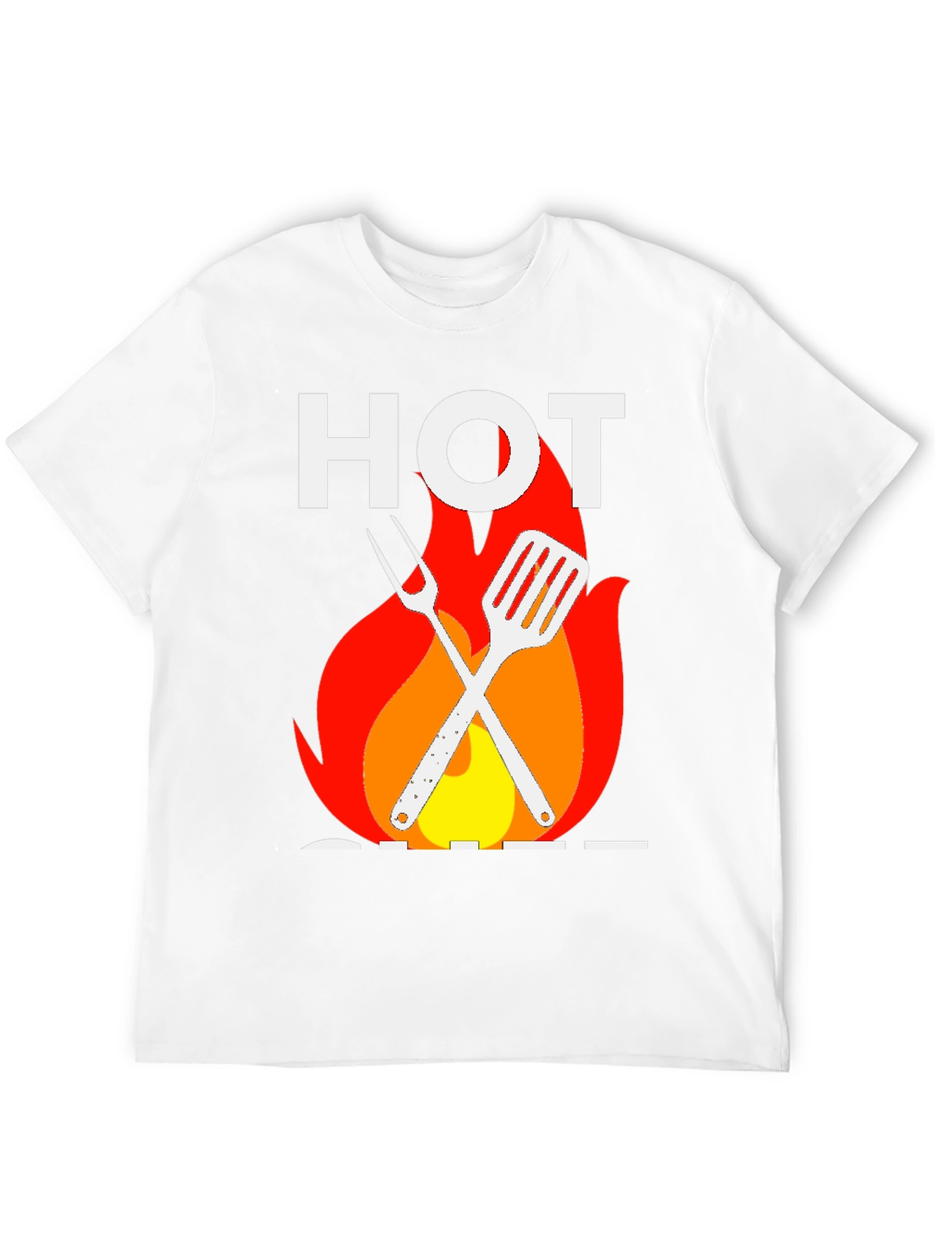 Hot Chef Graphic T-Shirt - Grill Master Tee