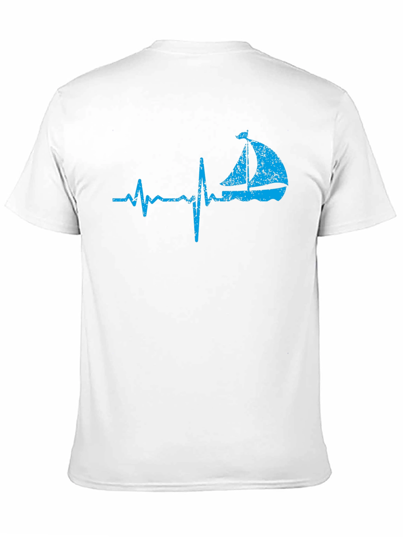 Sailboat Heartbeat Graphic Tee