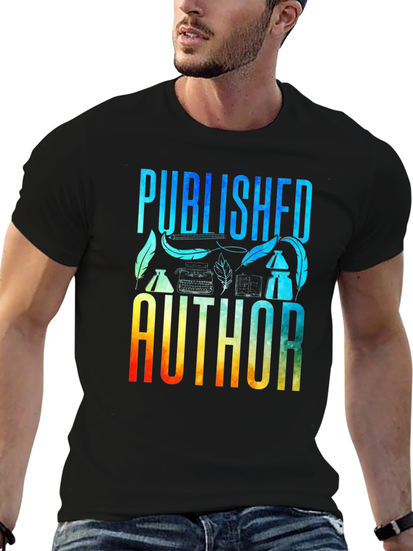 Published Author Graphic Tee - Writers Shirt