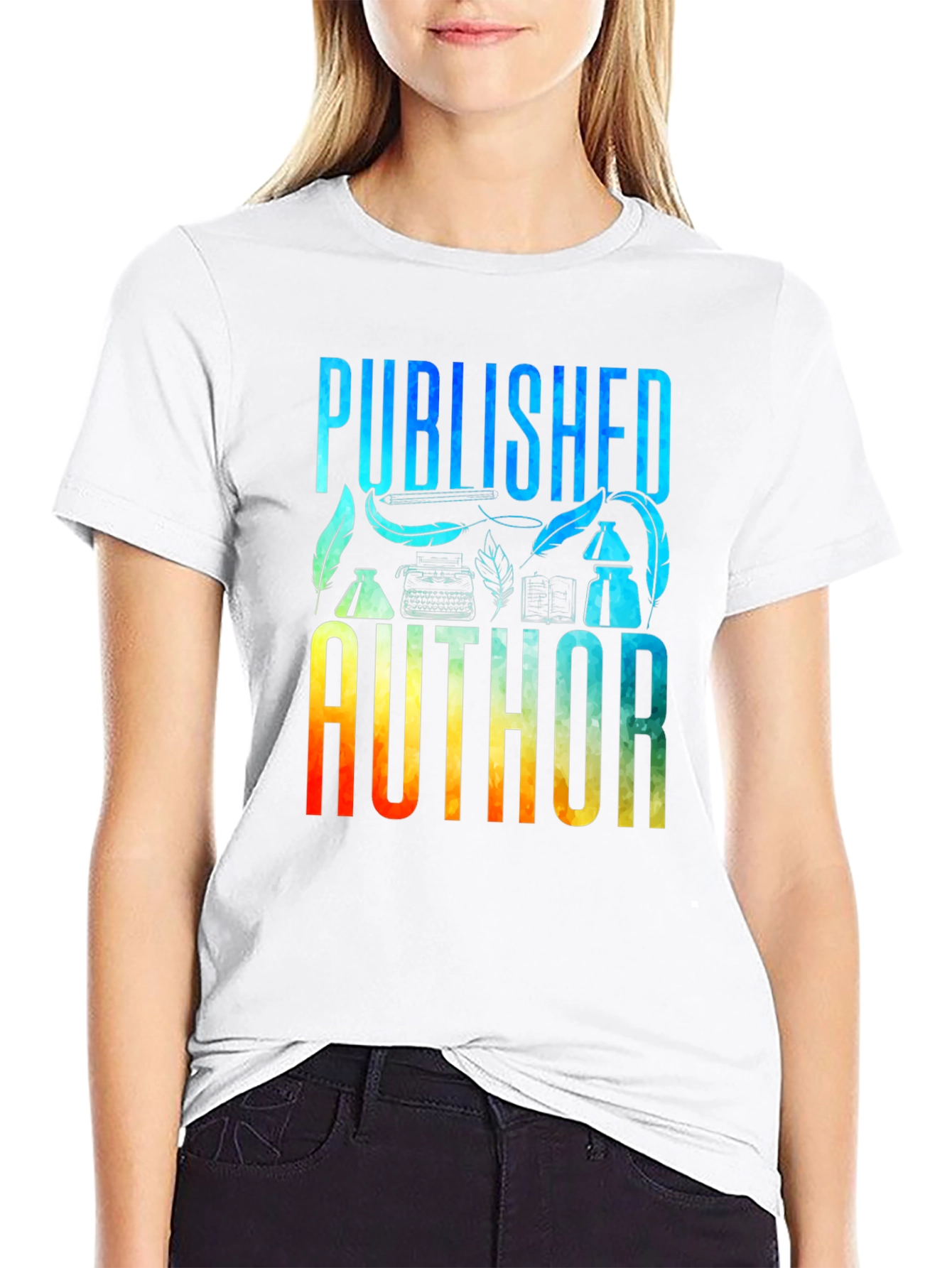 Published Author Graphic Tee - Writers Shirt