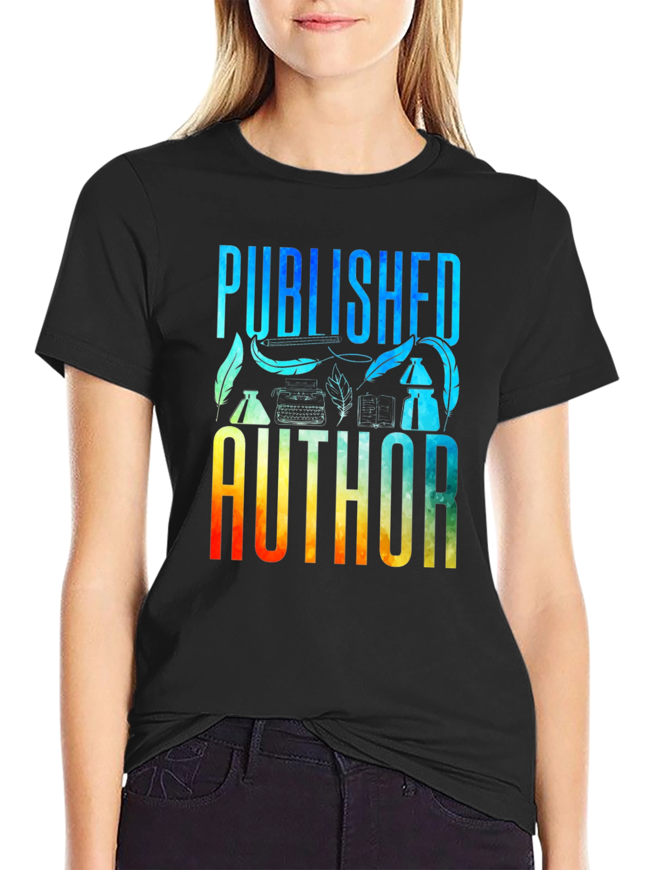 Published Author Graphic Tee - Writers Shirt