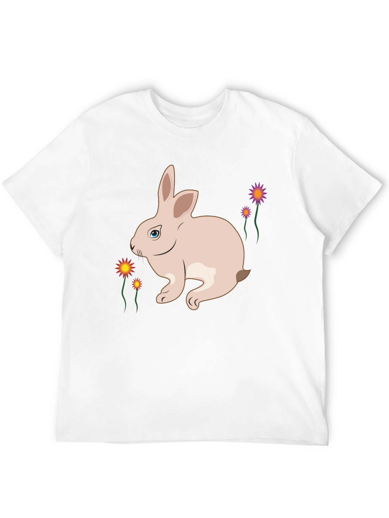 Bunny Graphic Tee - Soft Cotton Comfort