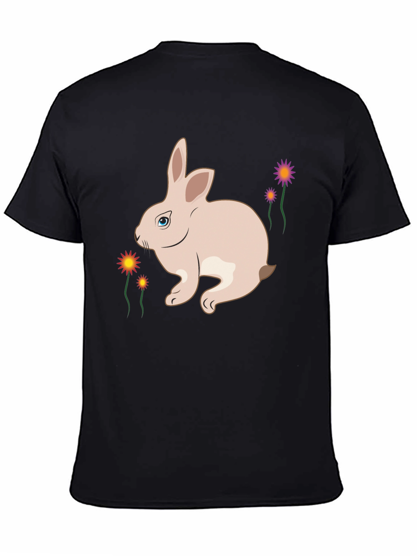 Bunny Graphic Tee - Soft Cotton Comfort