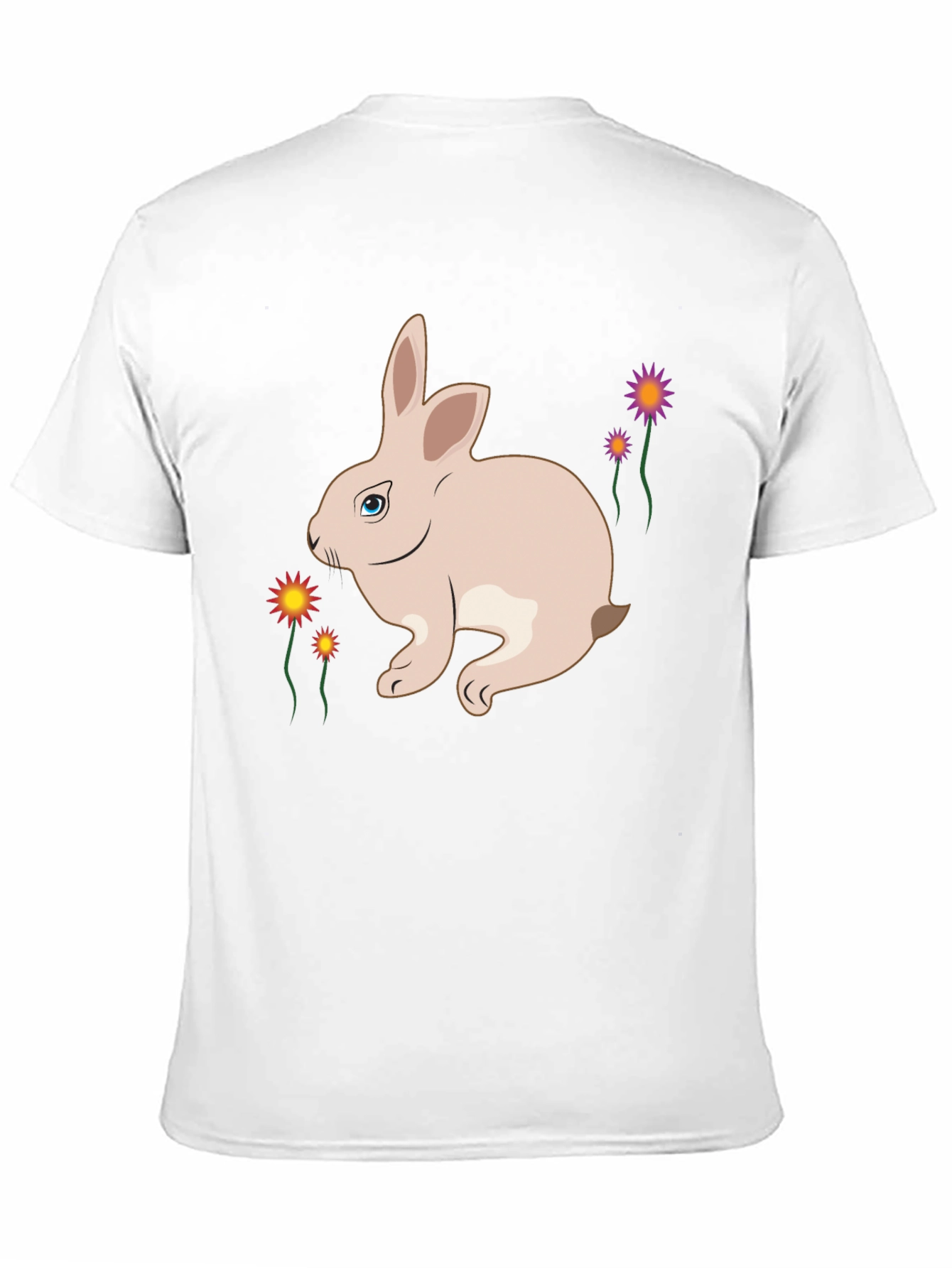 Bunny Graphic Tee - Soft Cotton Comfort