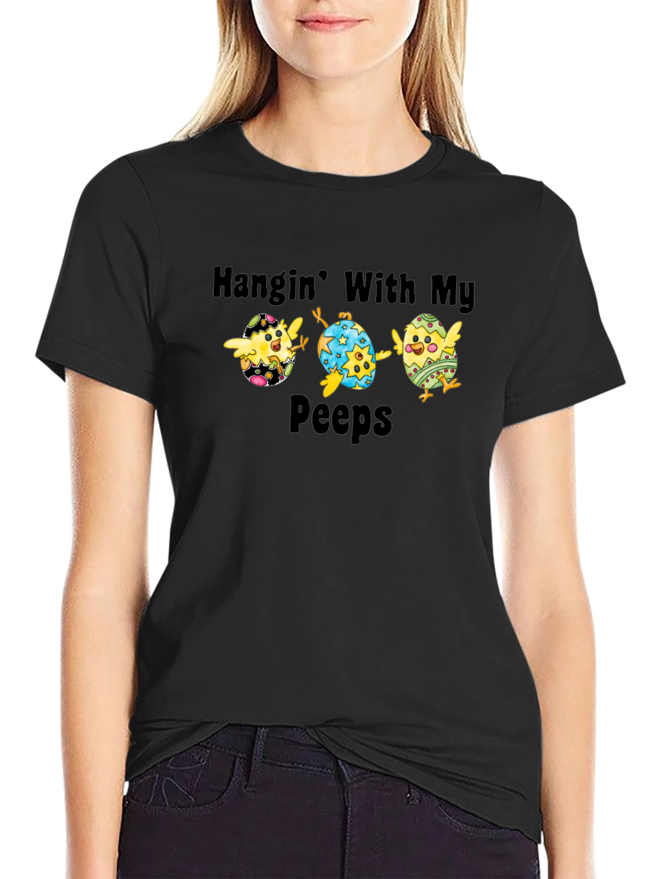 Hanging With My Peeps Easter T-Shirt