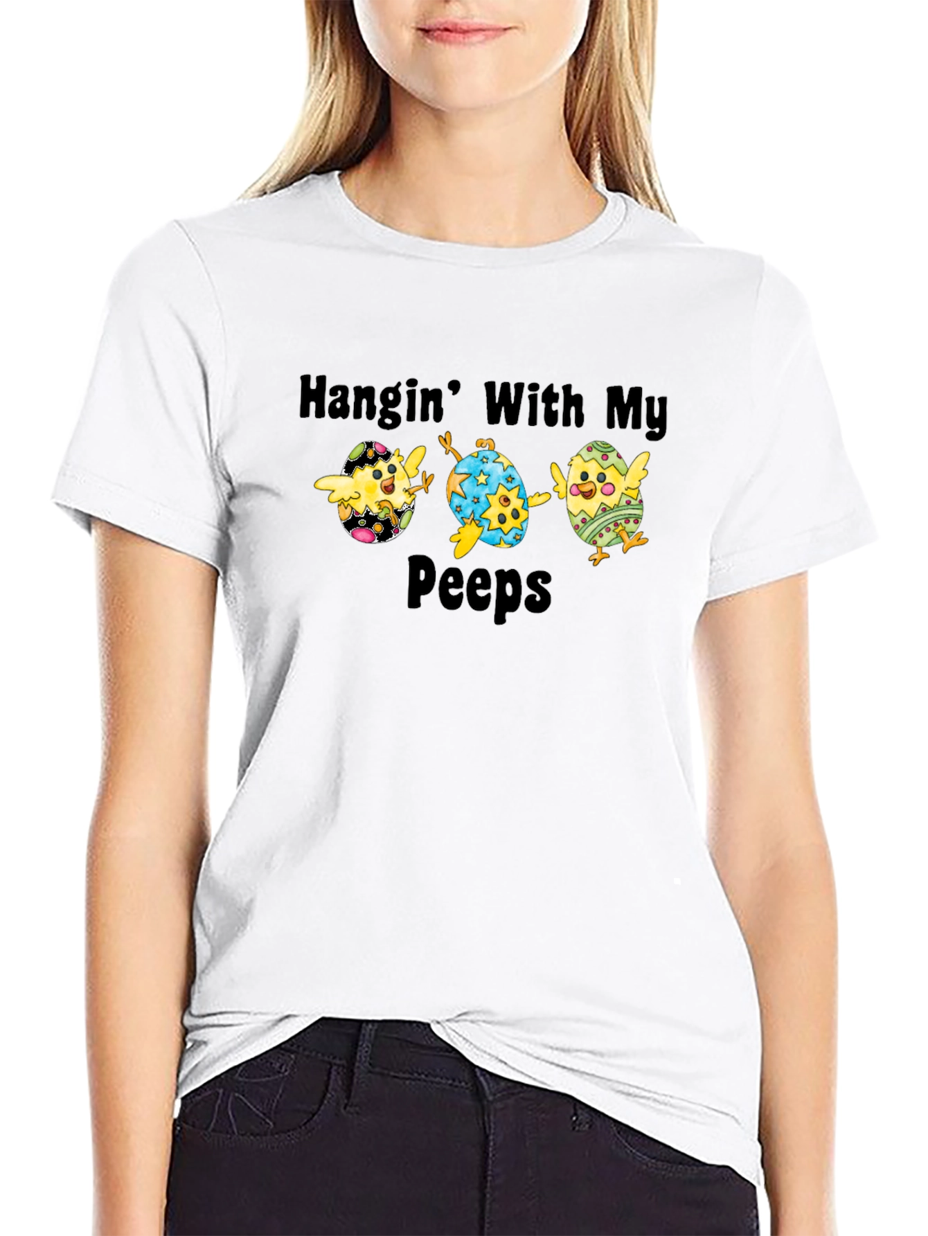 Hanging With My Peeps Easter T-Shirt