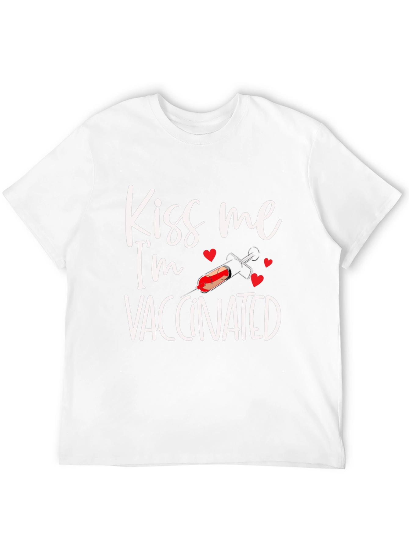 Kiss Me Im Vaccinated T-Shirt