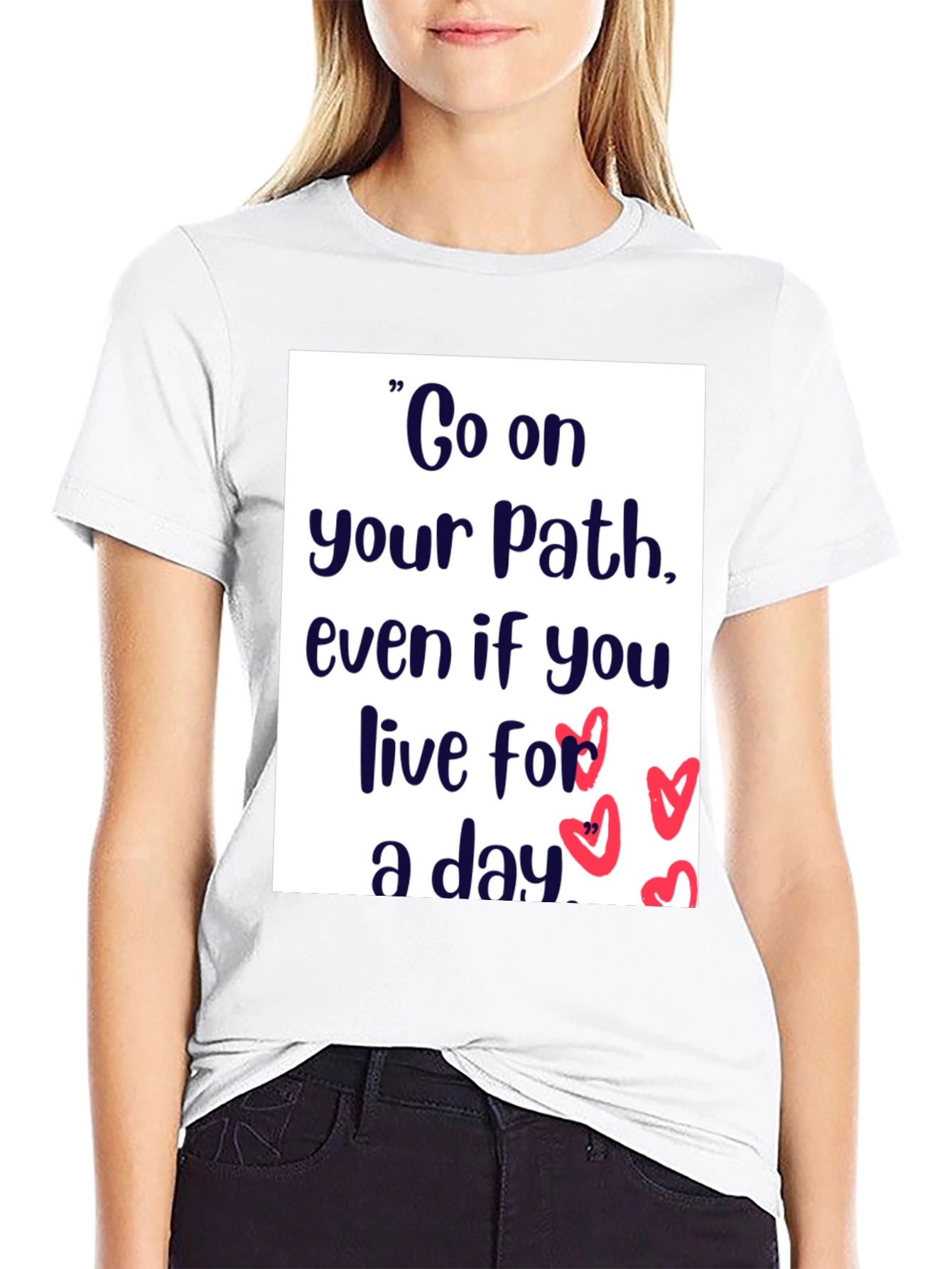 Inspirational Path Graphic T-Shirt