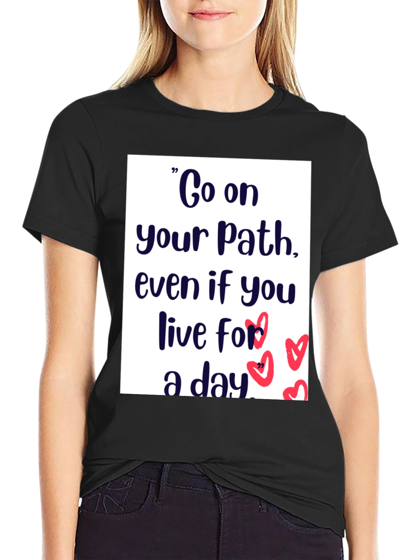 Inspirational Path Graphic T-Shirt
