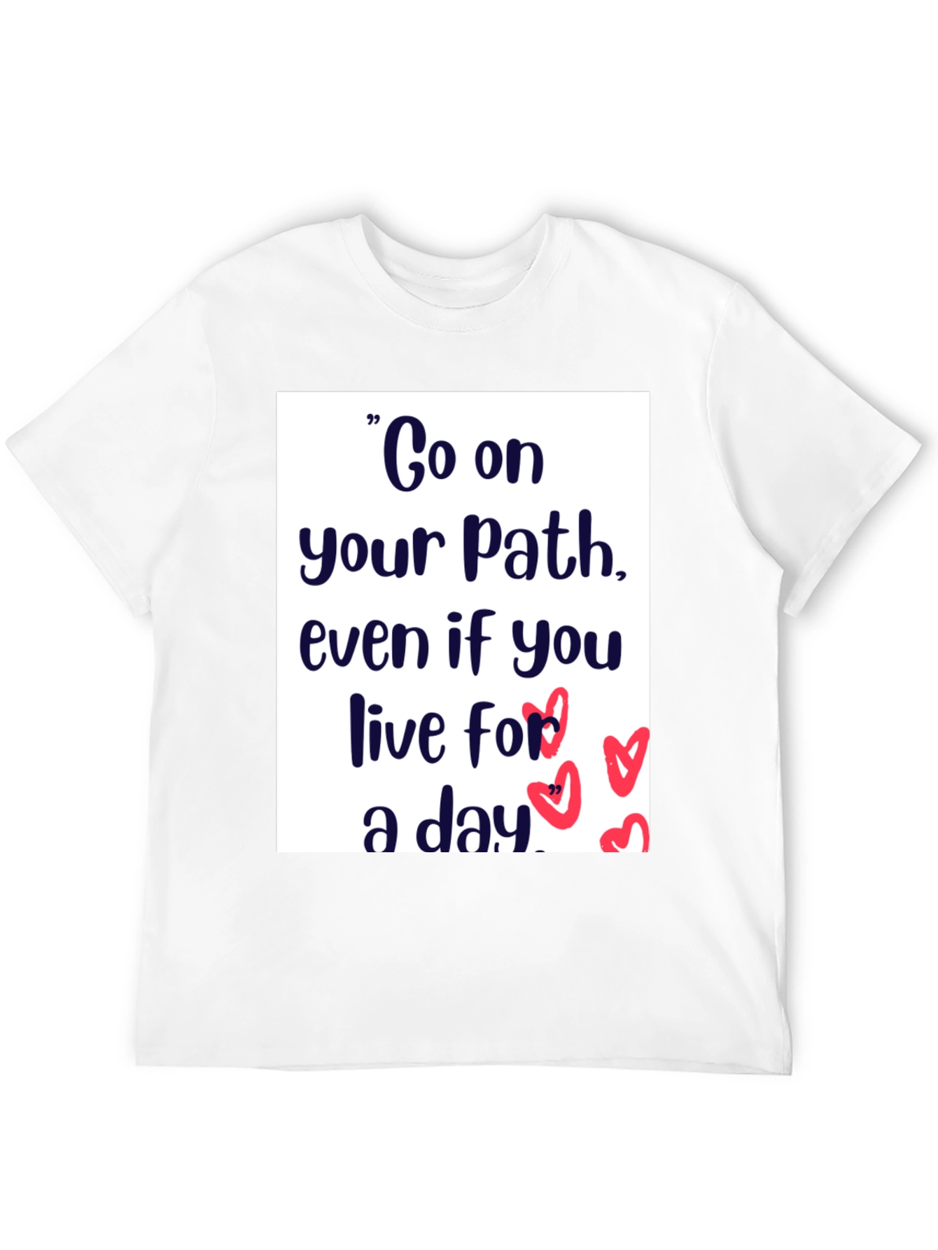 Inspirational Path Graphic T-Shirt