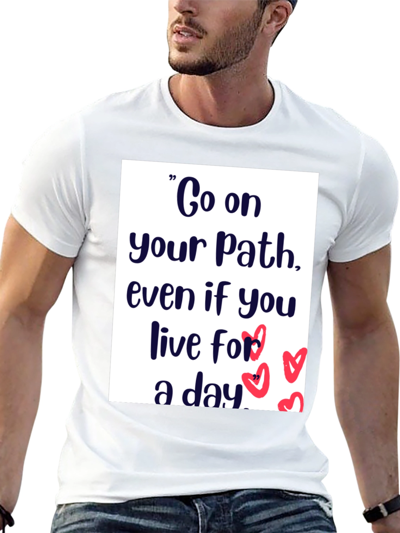 Inspirational Path Graphic T-Shirt