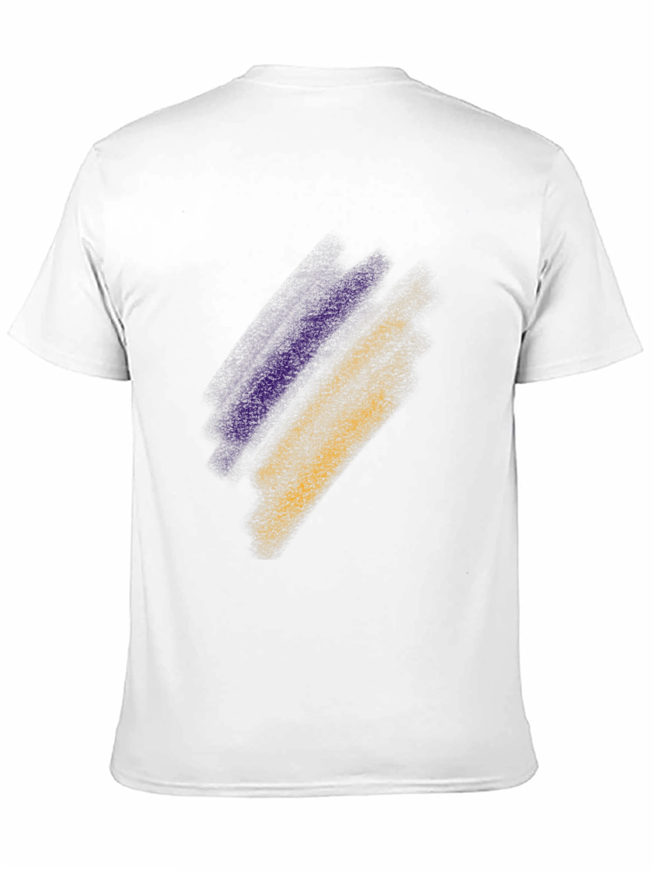 Abstract Stripe Tee - Black