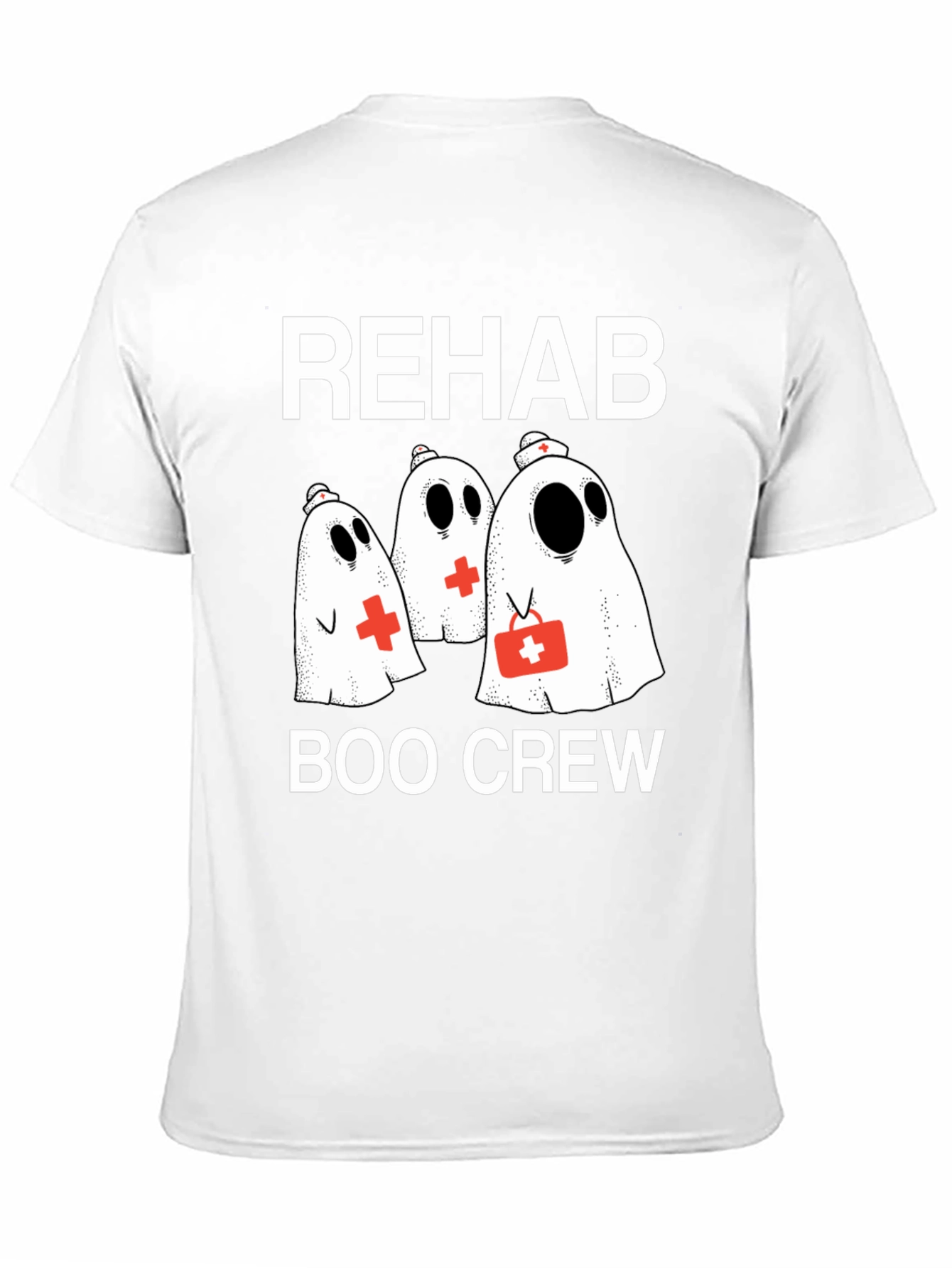 Rehab Boo Crew Halloween T-Shirt