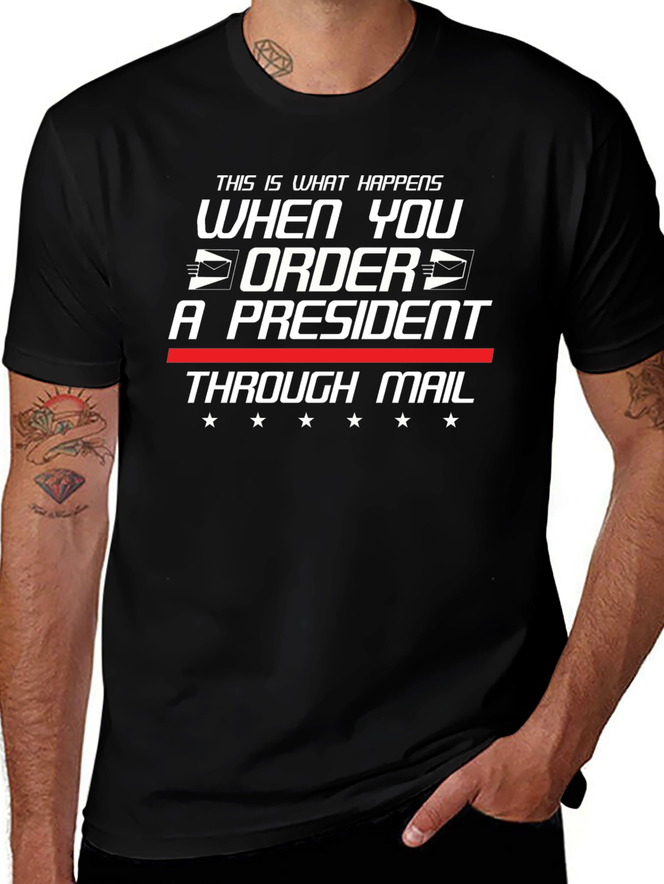 Order a President Through Mail T-Shirt