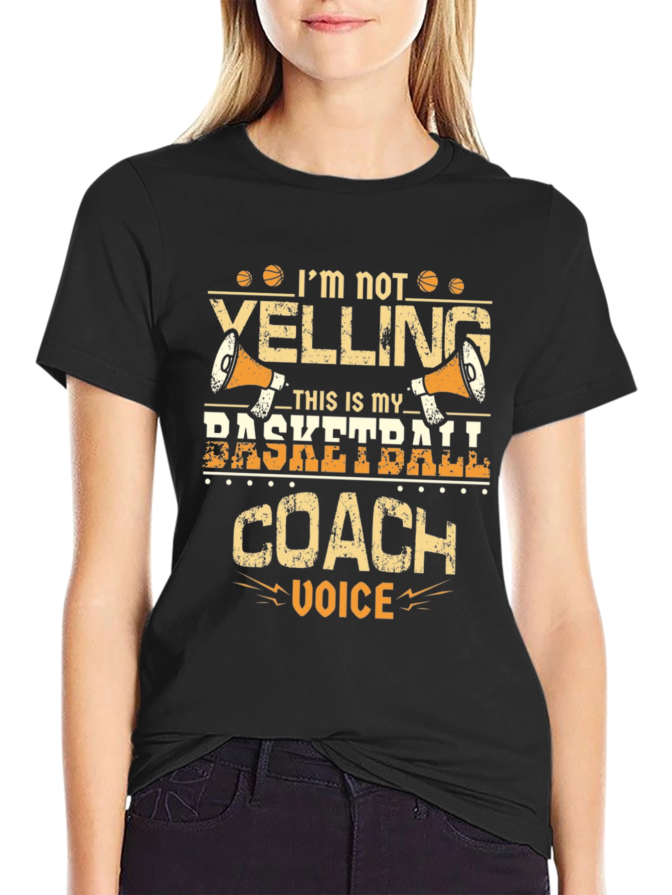 Basketball Coach Graphic T-Shirt - Funny Sports Tee