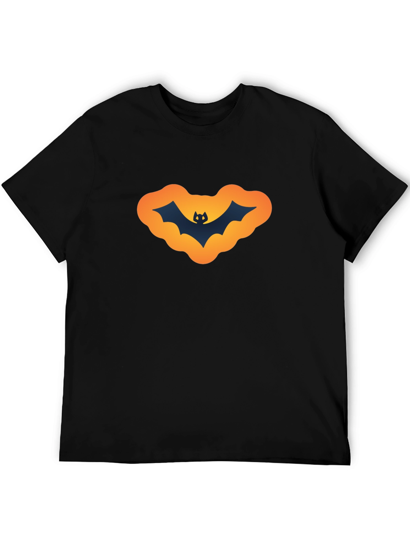 Halloween Bat Graphic T-Shirt