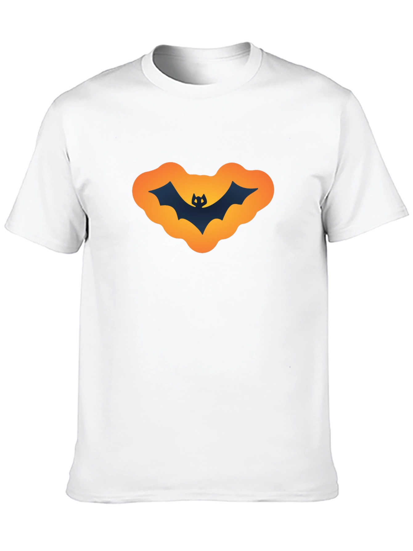 Halloween Bat Graphic T-Shirt