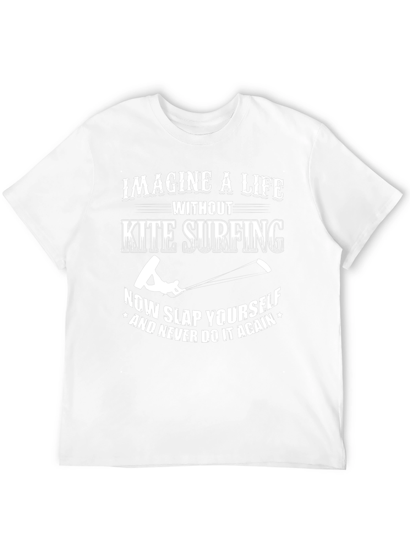 Kite Surfing Graphic Tee: Slap Yourself!