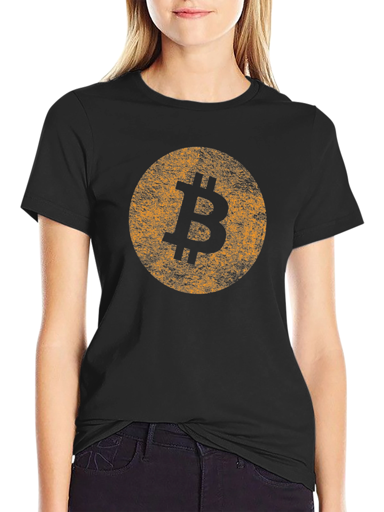 Bitcoin Black Graphic Tee