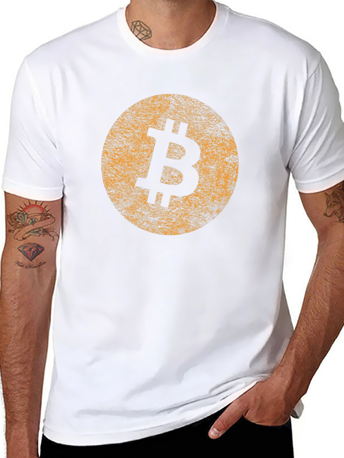 Bitcoin Black Graphic Tee