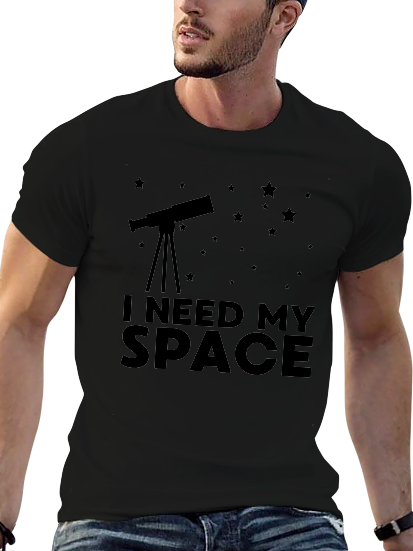 I Need My Space Graphic T-Shirt - Astronomy Tee