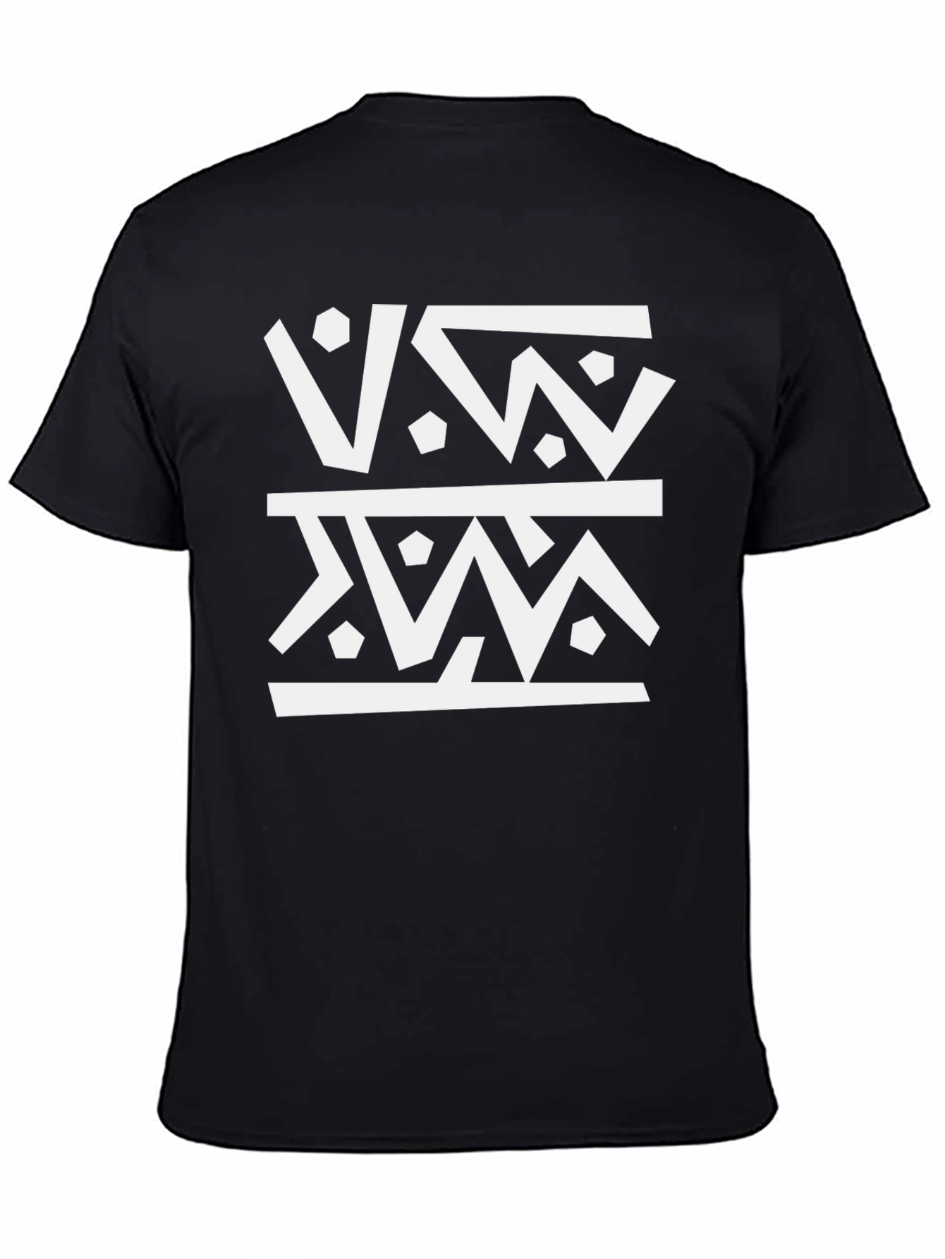 Abstract Pattern Graphic Tee - Modern Casual