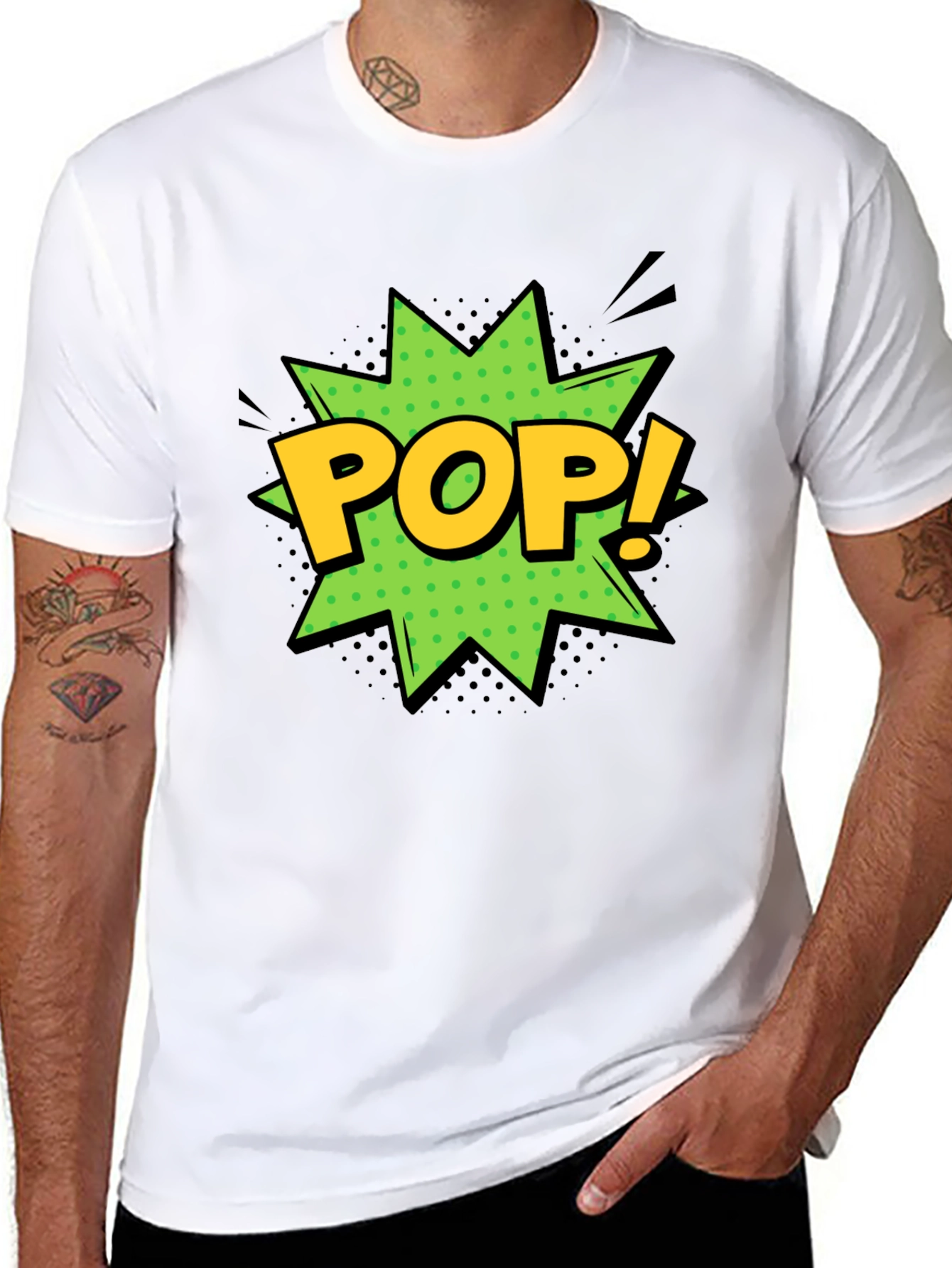Pop Art T-Shirt - Fun Graphic Tee