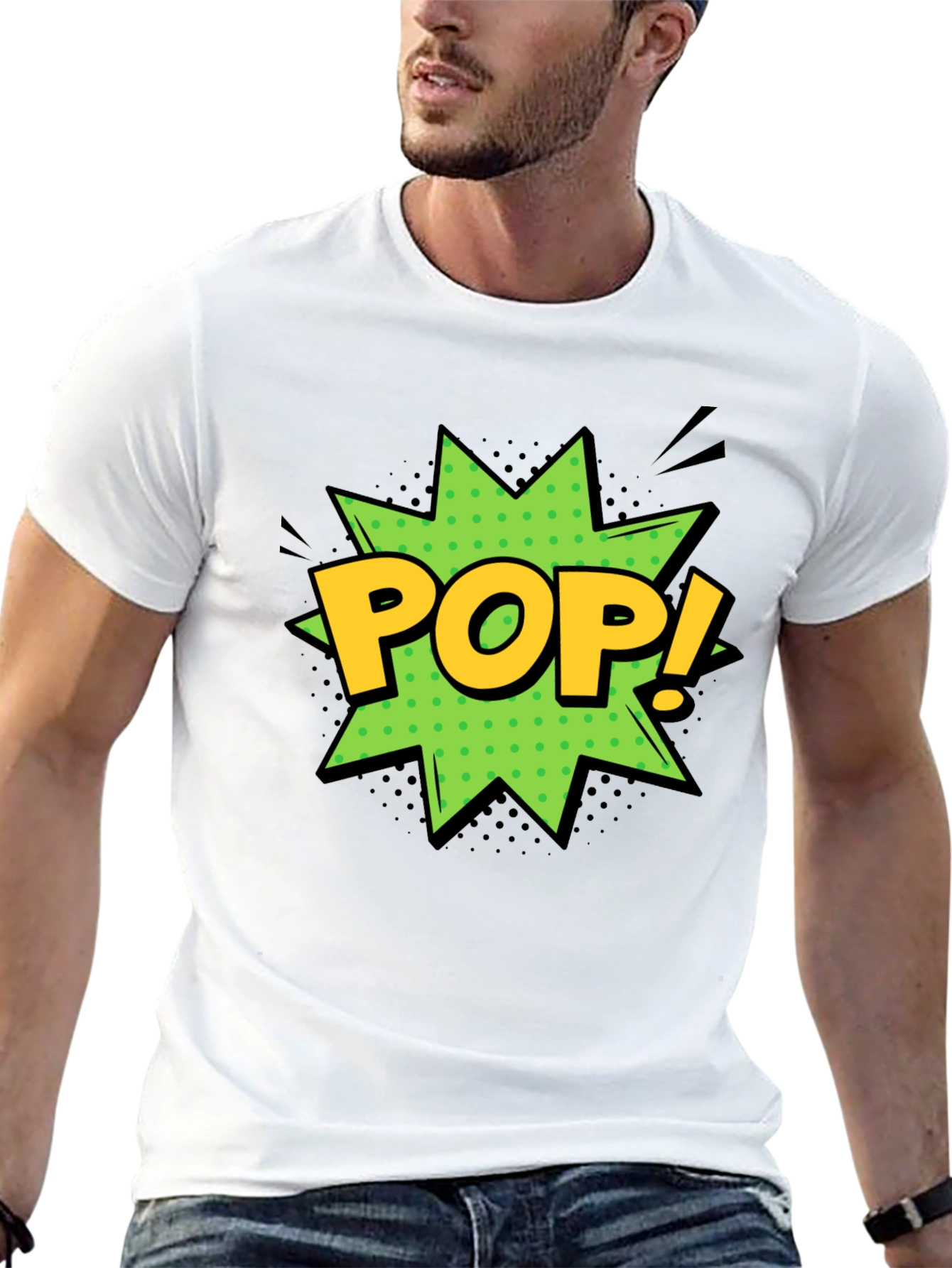 Pop Art T-Shirt - Fun Graphic Tee
