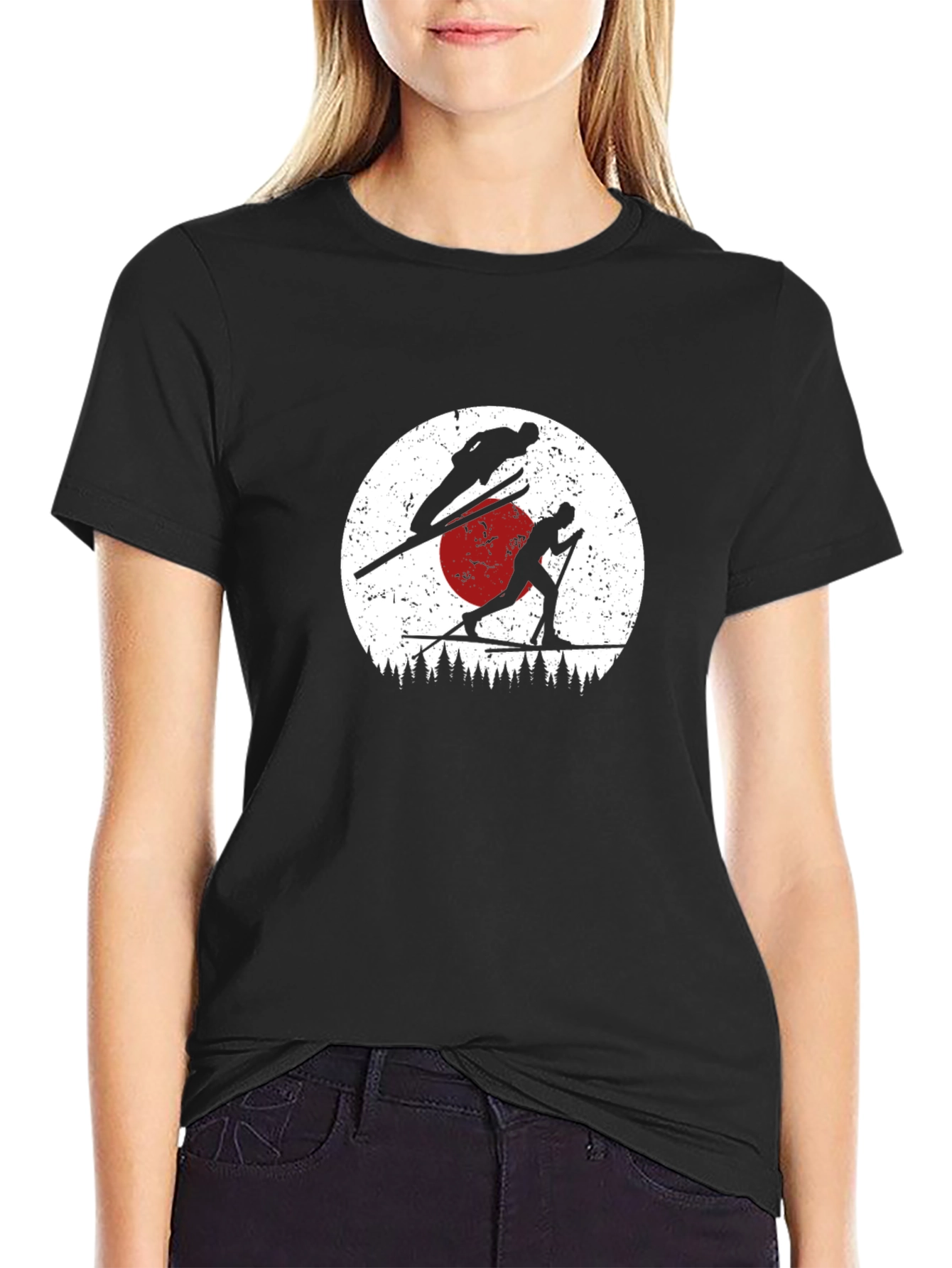 Vintage Skiing T-Shirt