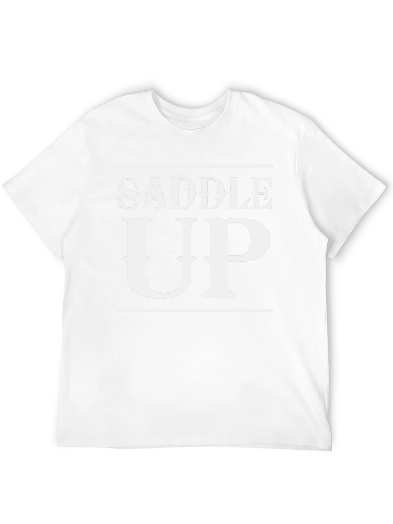Saddle Up Graphic Tee - Western Style T-Shirt