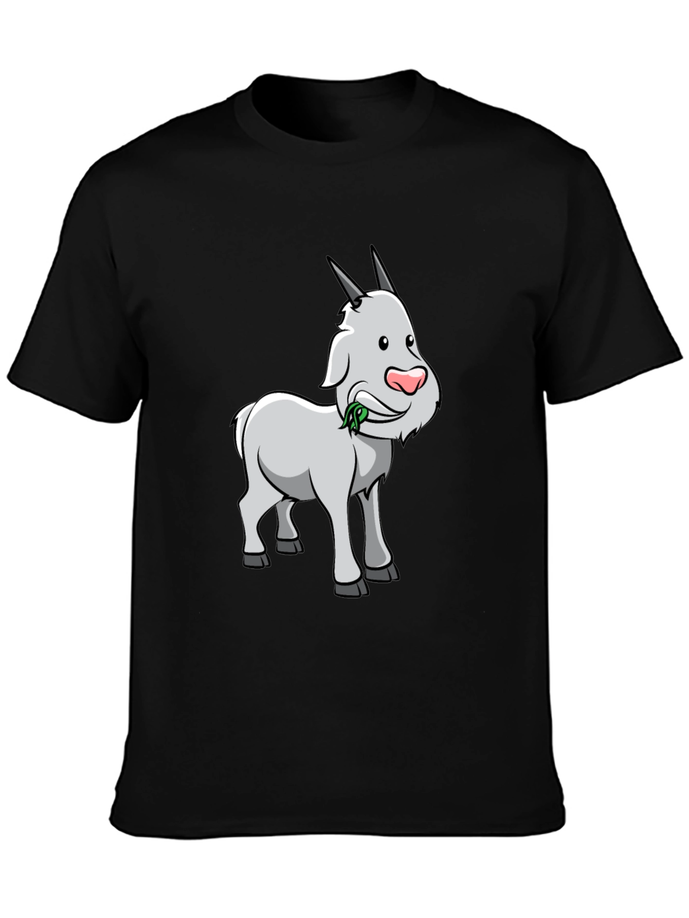 Goat Cartoon Graphic T-Shirt