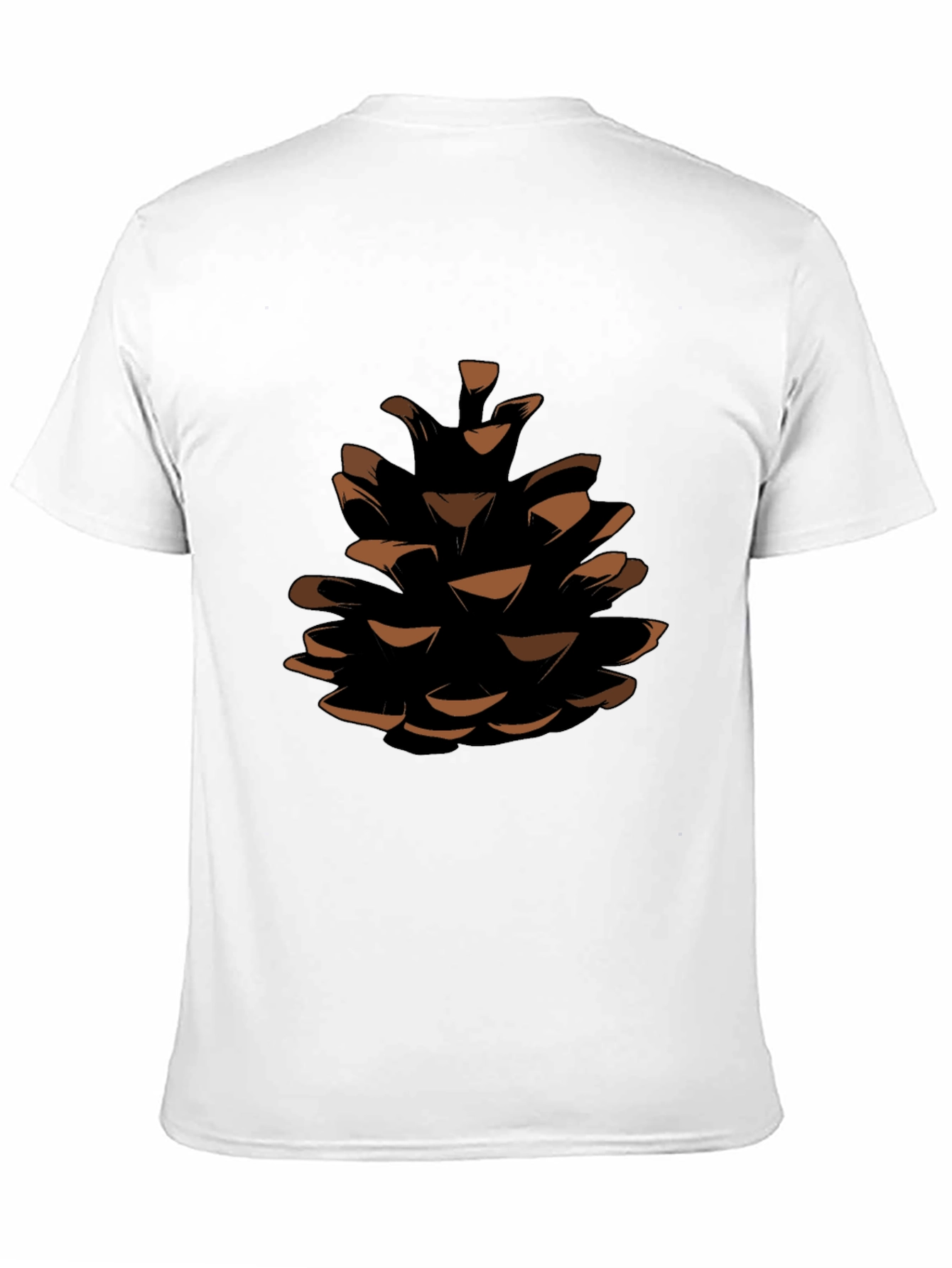 Pine Cone Graphic Tee - Nature Inspired Design