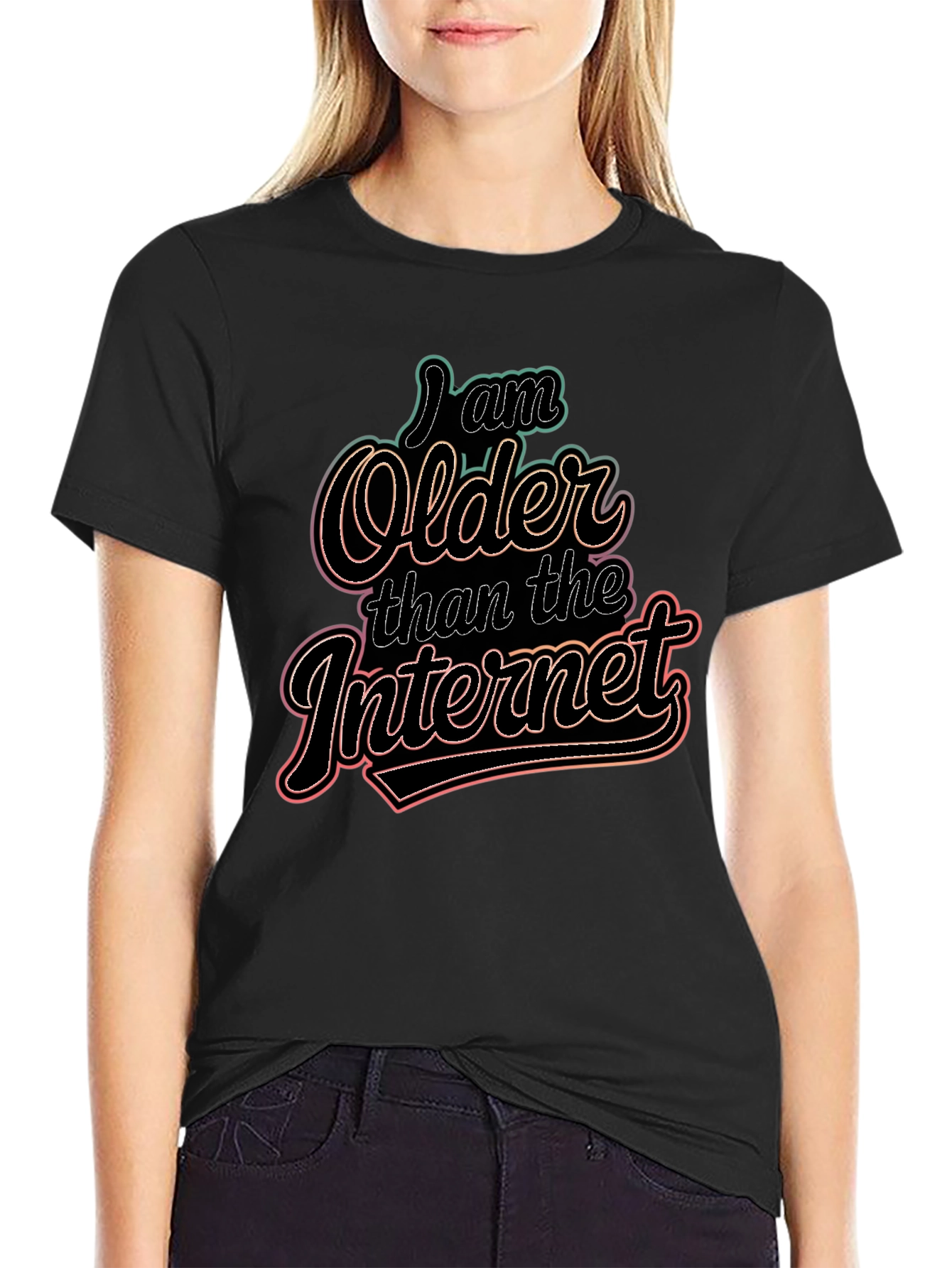 I Am Older Than The Internet Graphic Tee