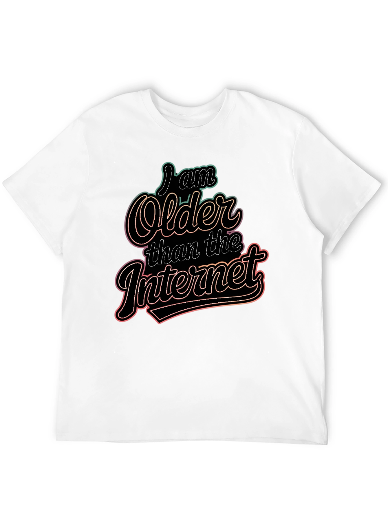 I Am Older Than The Internet Graphic Tee