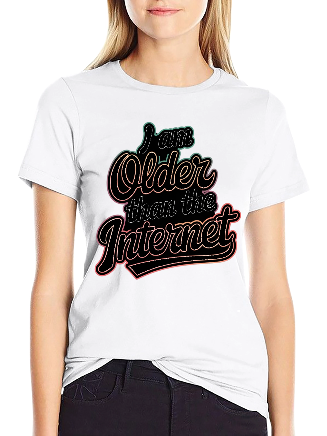 I Am Older Than The Internet Graphic Tee