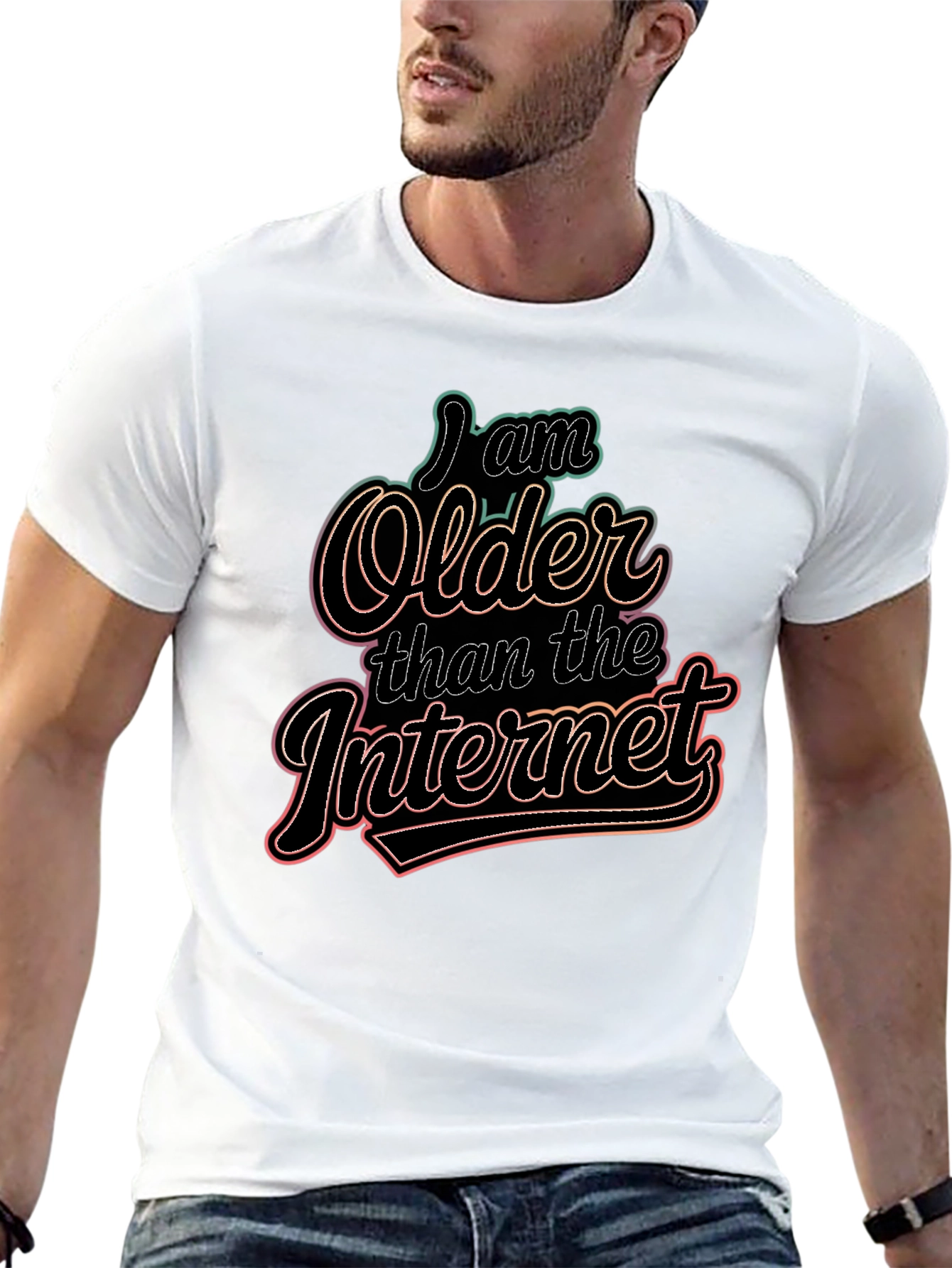 I Am Older Than The Internet Graphic Tee