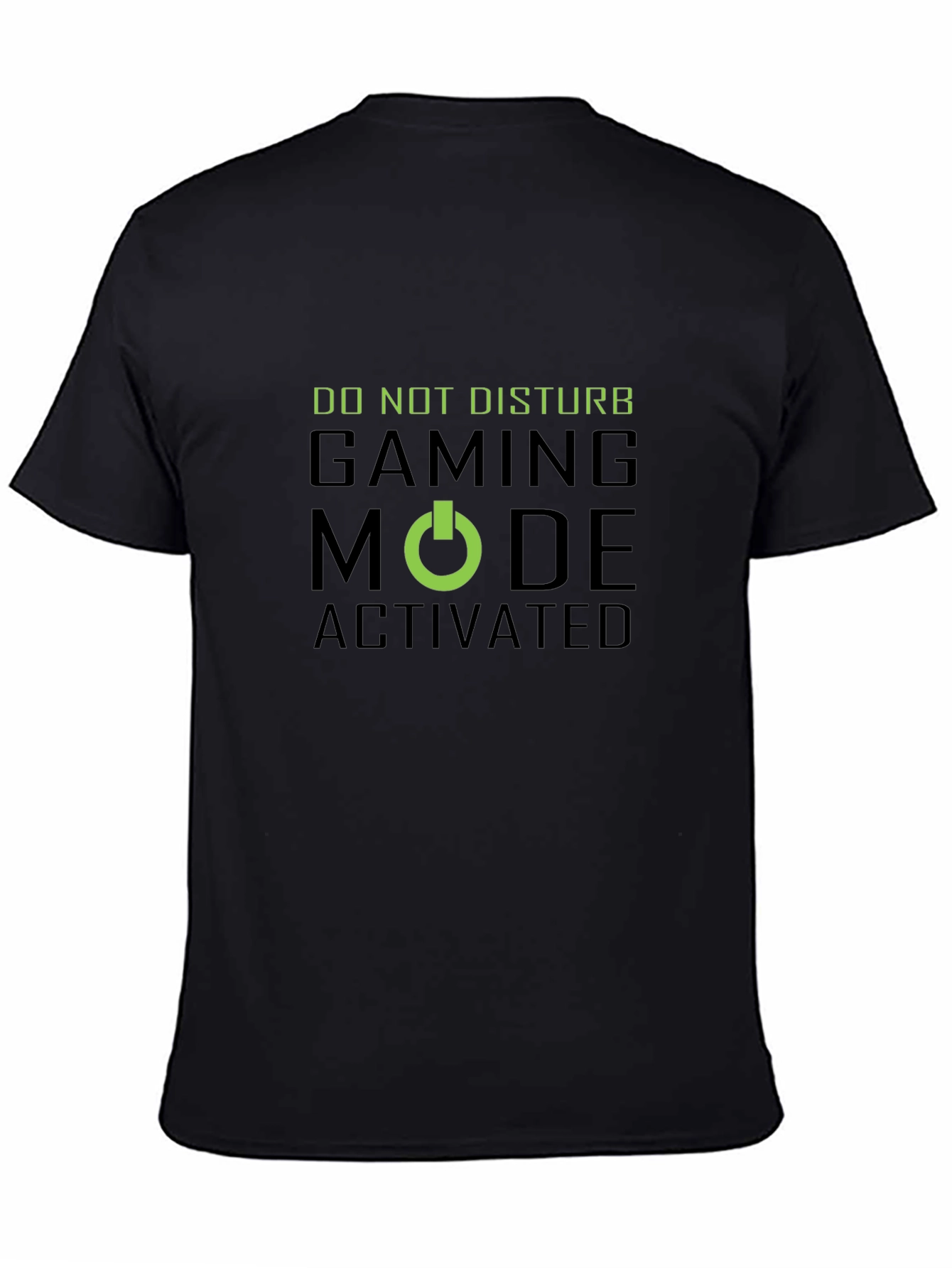 Gaming Mode Activated Black T-Shirt