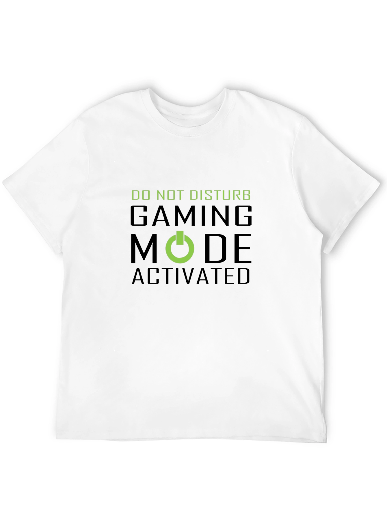 Gaming Mode Activated Black T-Shirt