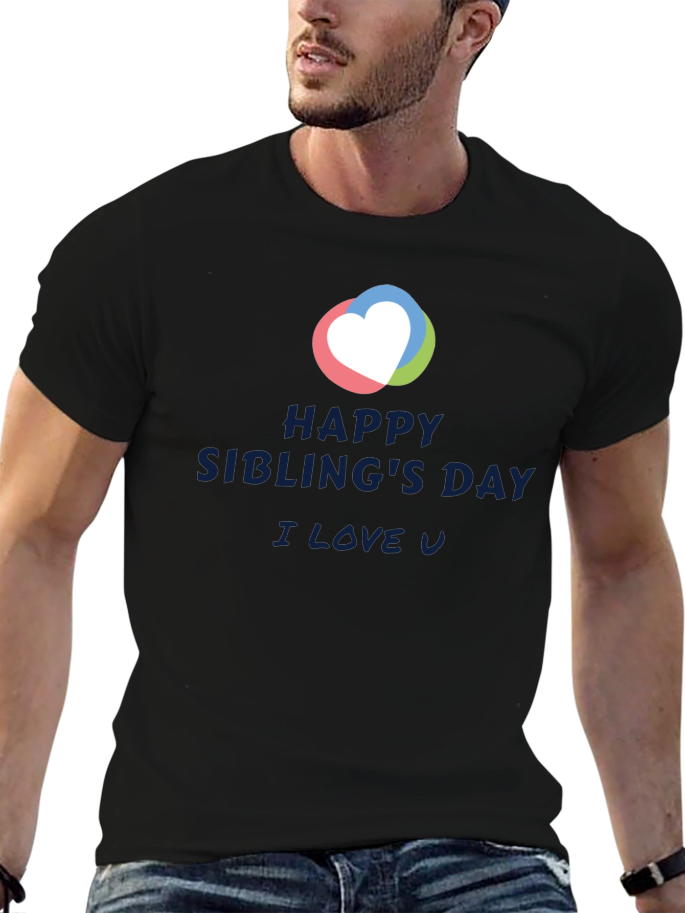 Happy Siblings Day T-Shirt - I Love You Tee